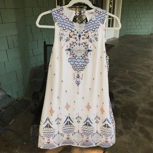 Urban Outfitters Boho Open-Back Frock Dress. Size small